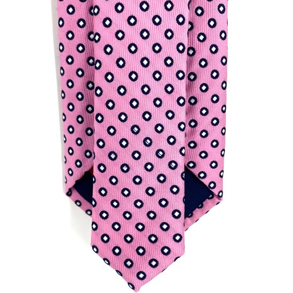 CHAPS Pink Circle Dot Tie NWT - Picture 7 of 15